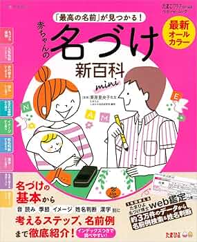 最新 「最高の名前が見つかる! 」 赤ちゃんの名づけ新百科 mini